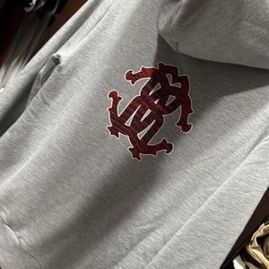 Roberto cavalli hoodie size m grey